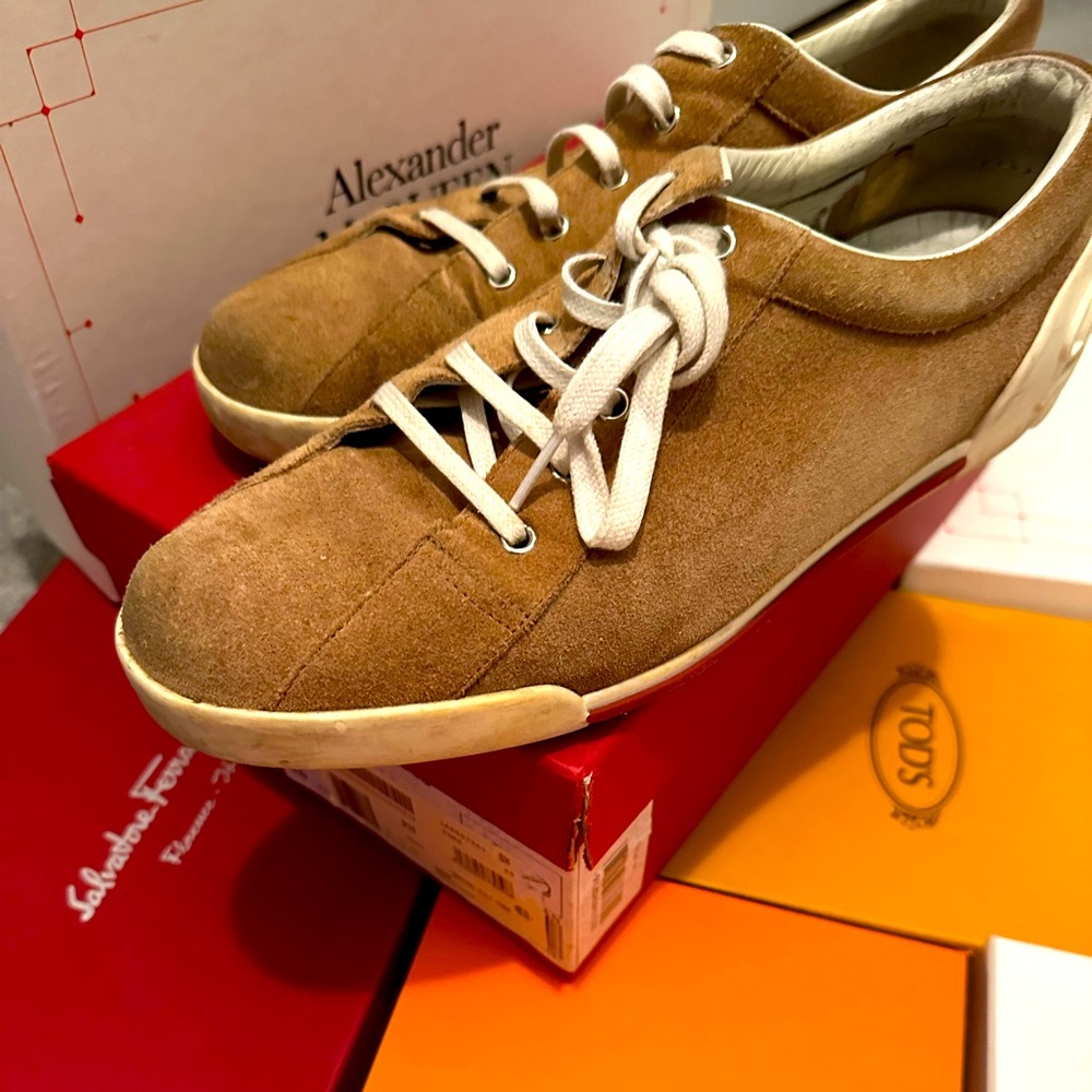 Gucci sneakers.